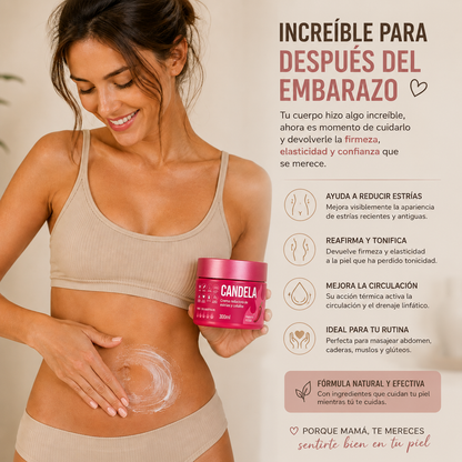 Crema Reductora de Estrías y Celulitis CANDELA