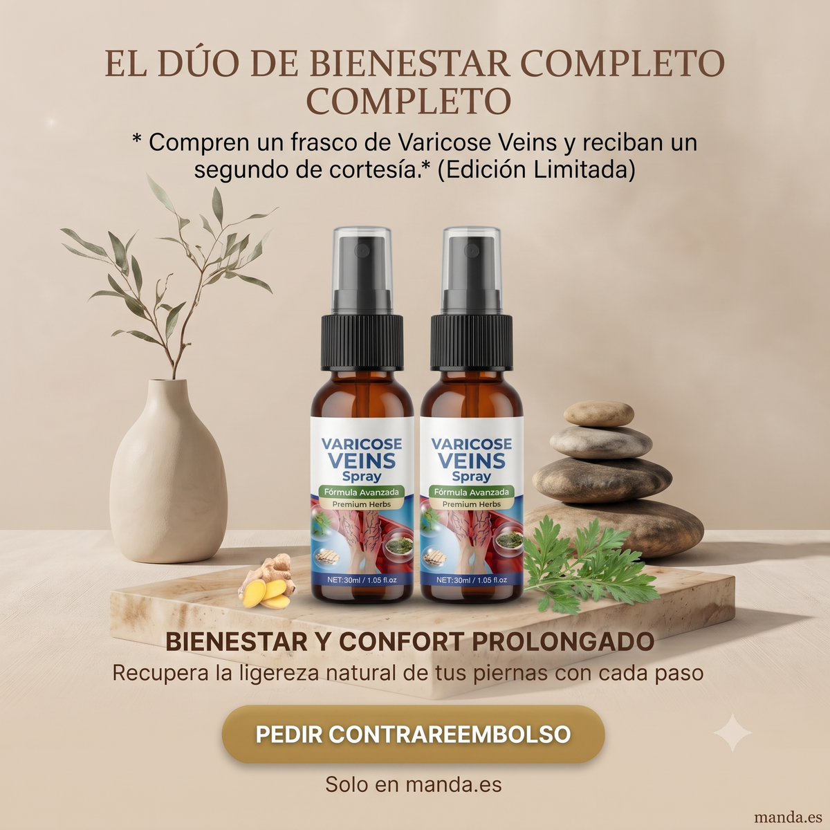 Spray para Varices Crioterapia Pro™