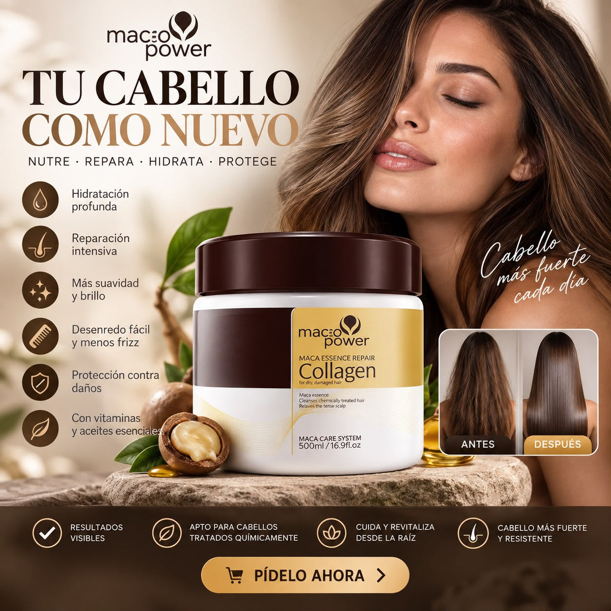 Mascarilla Capilar Reparación