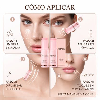 Bálsamo hidratante de colágeno para arrugas VITALIS