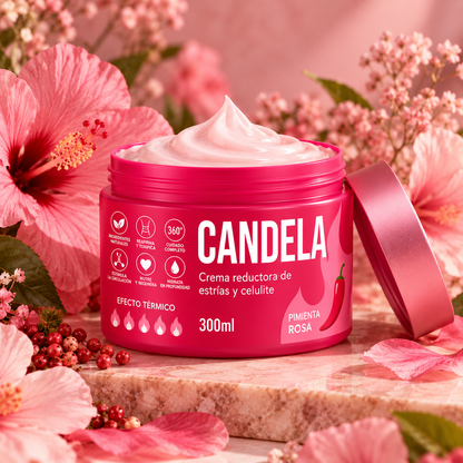 Crema Reductora de Estrías y Celulitis CANDELA