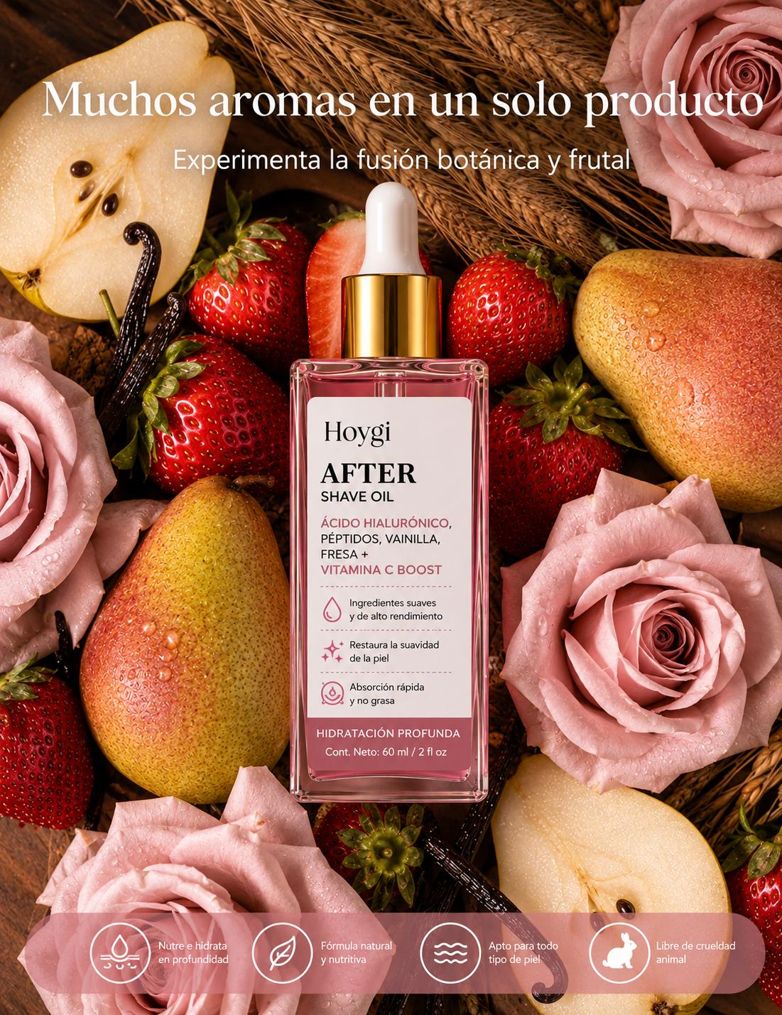 Aceite calmante after shave
